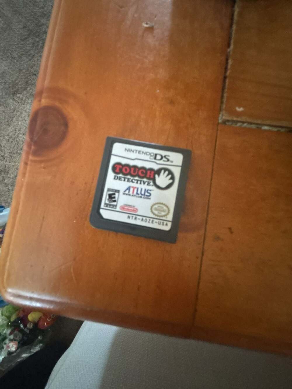 Touch Detective Nintendo DS Game Cartridge - Atlus